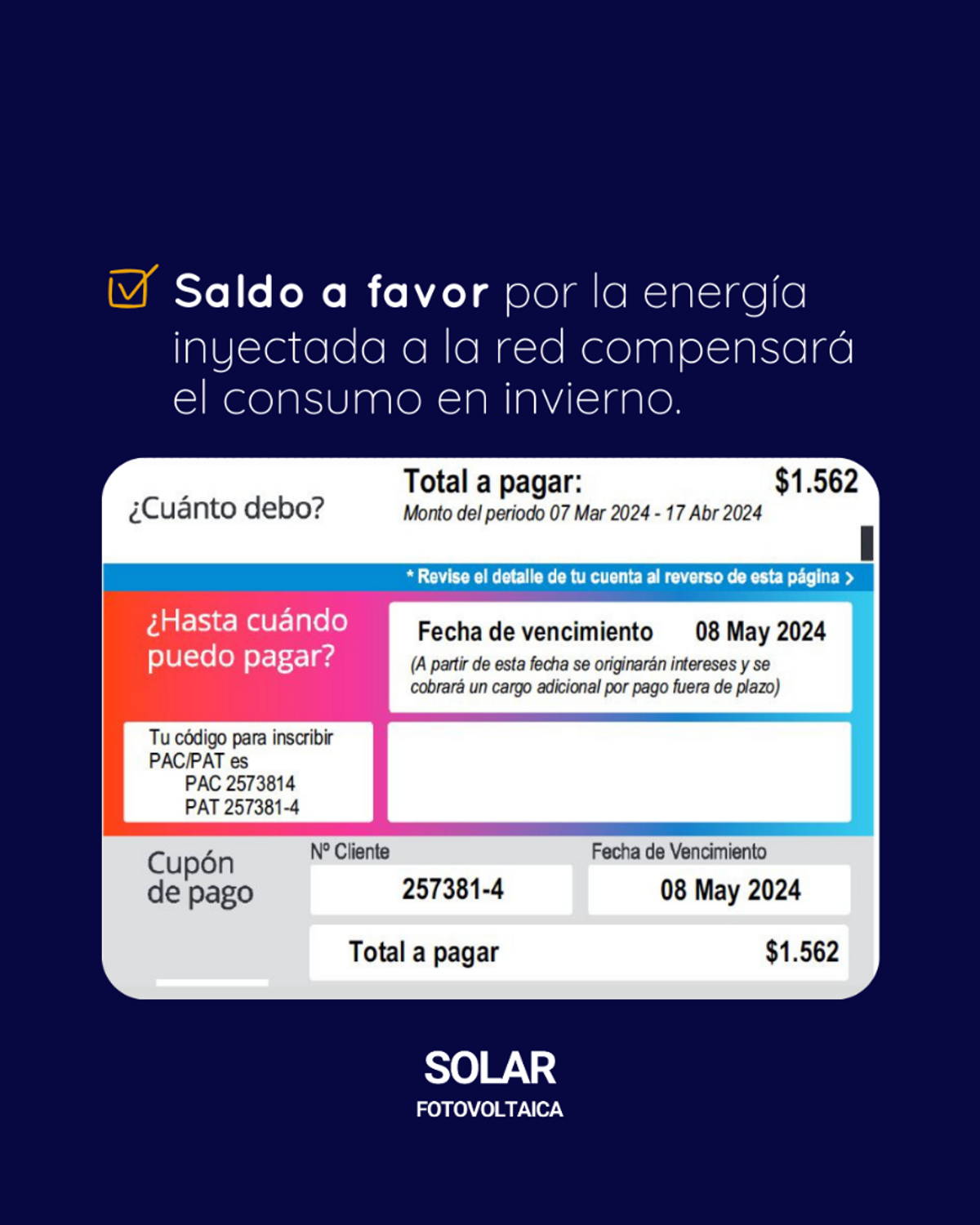 NUEVAS ALZAS DE LUZ DE 7% ¡AFÍRMATE!